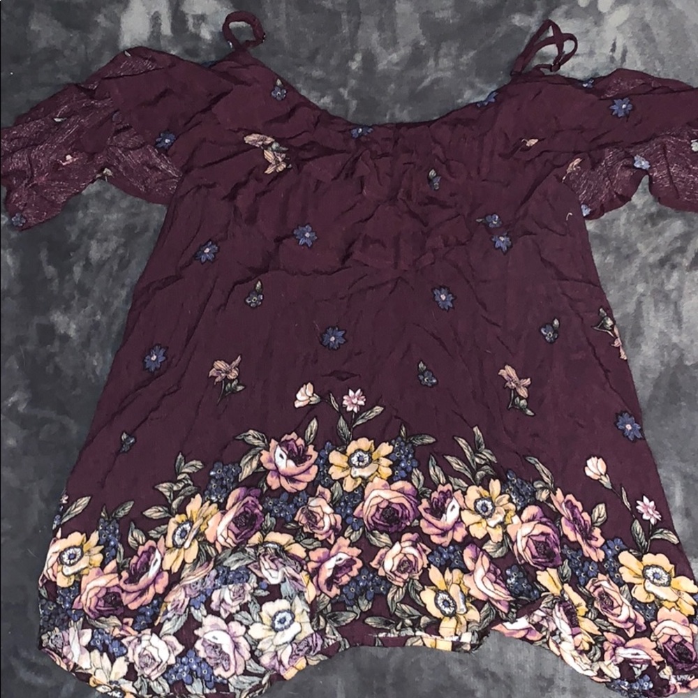 3 FOR $25 flowy cold shoulder top from francescas